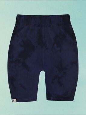 Taylor Swift “No Other Shade of Blue” Navy Tie-Dye Biker Shorts
